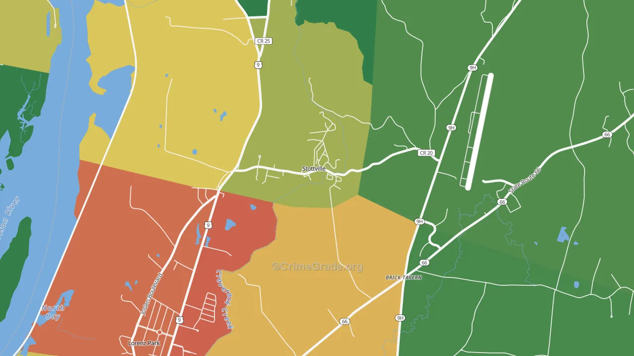 12172, NY Map of Theft Rates