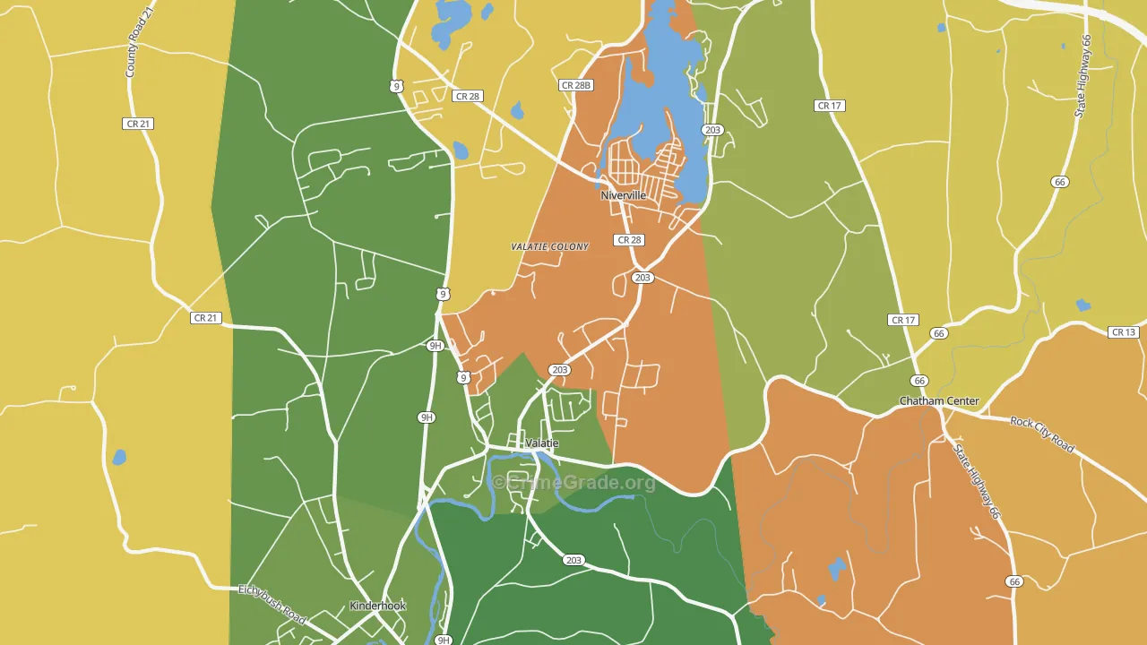 12184, NY Map of Theft Rates