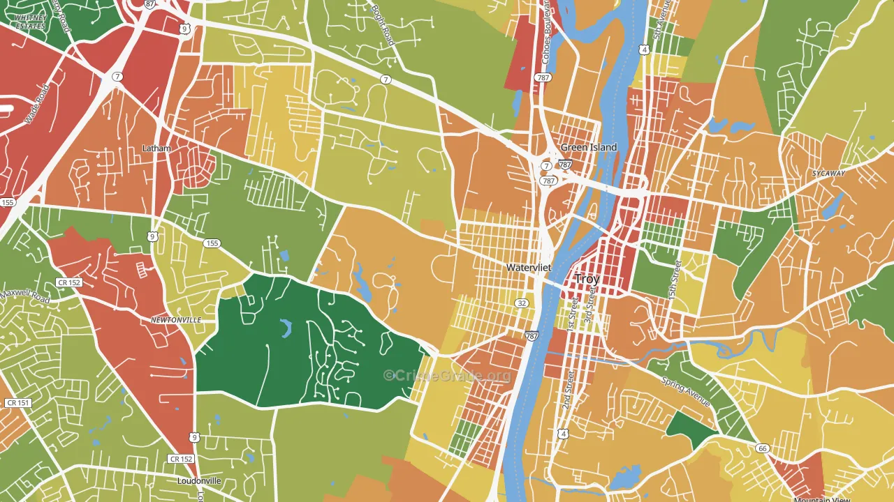 12189, NY Map of Theft Rates