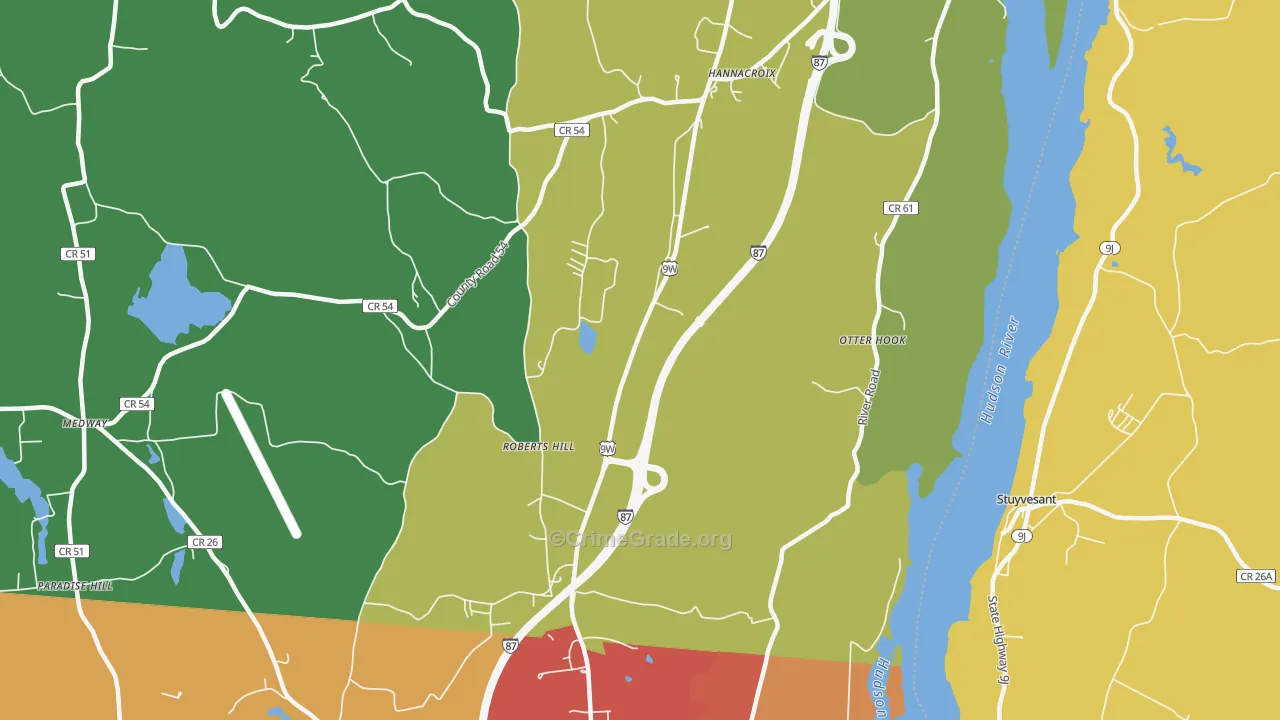 12192, NY Map of Theft Rates