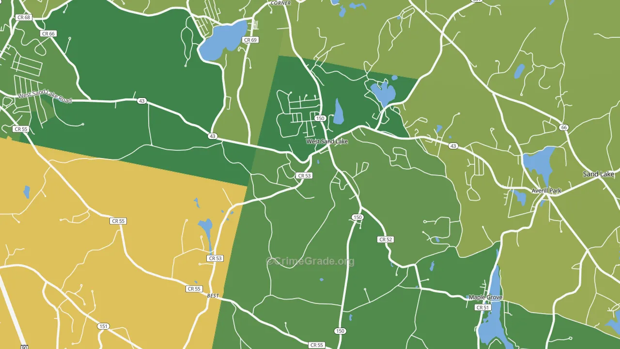12196, NY Map of Theft Rates
