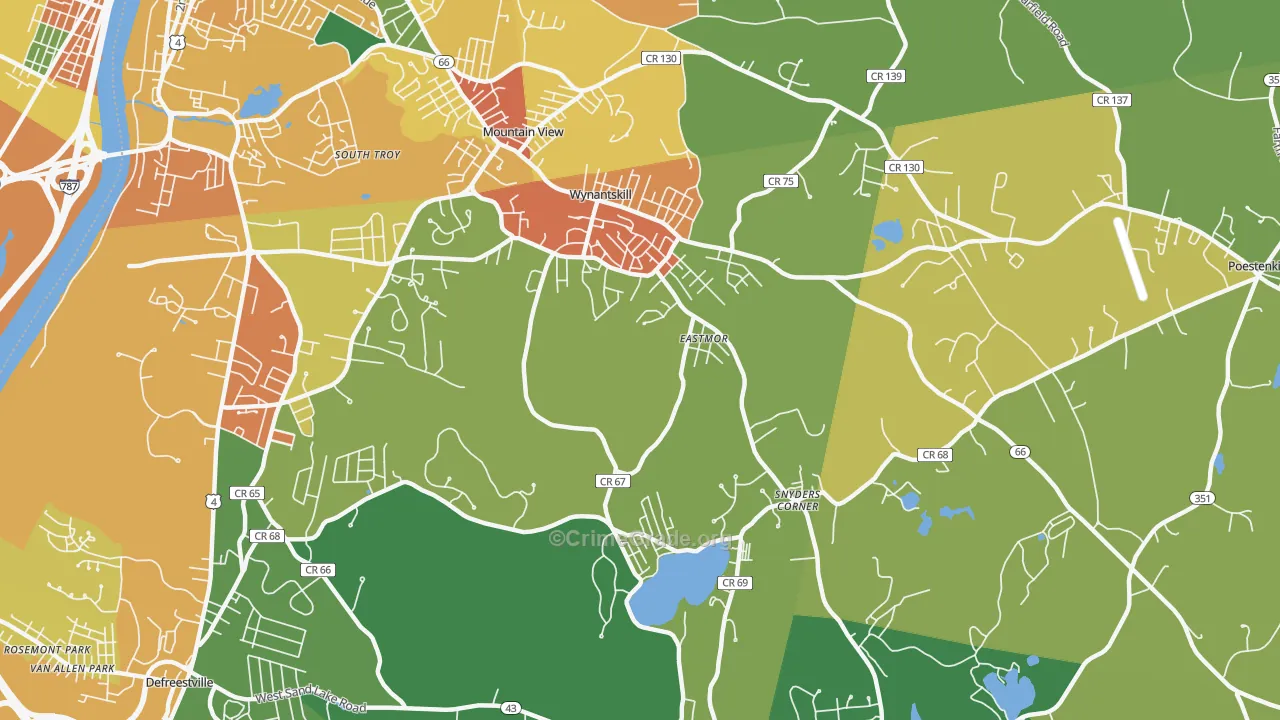 12198, NY Map of Theft Rates
