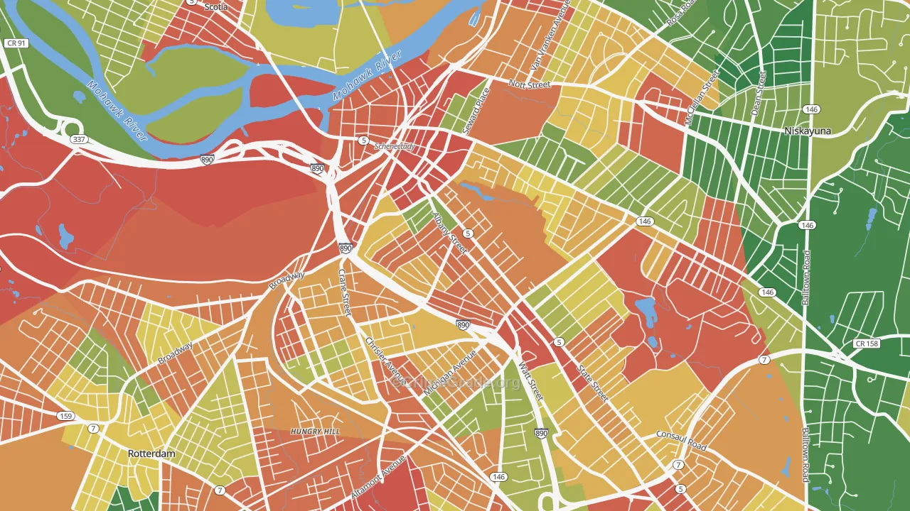 12307, NY Map of Theft Rates