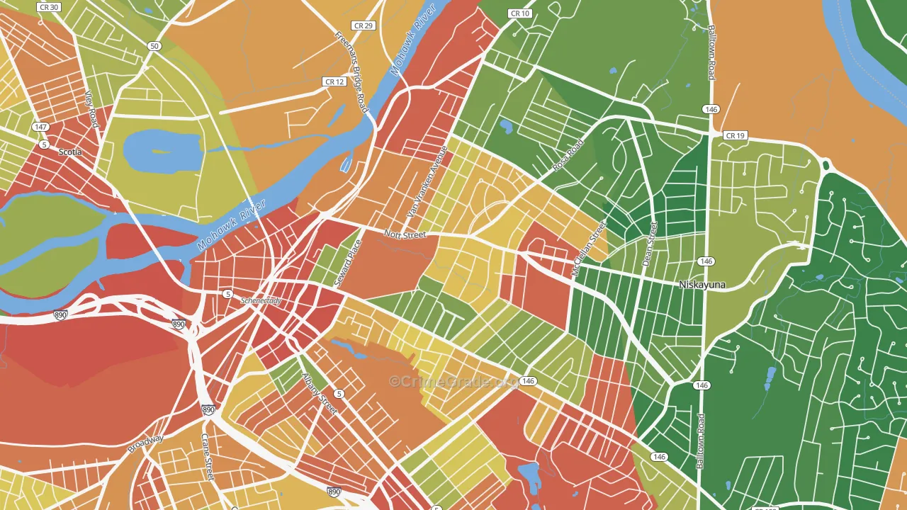 12308, NY Map of Theft Rates