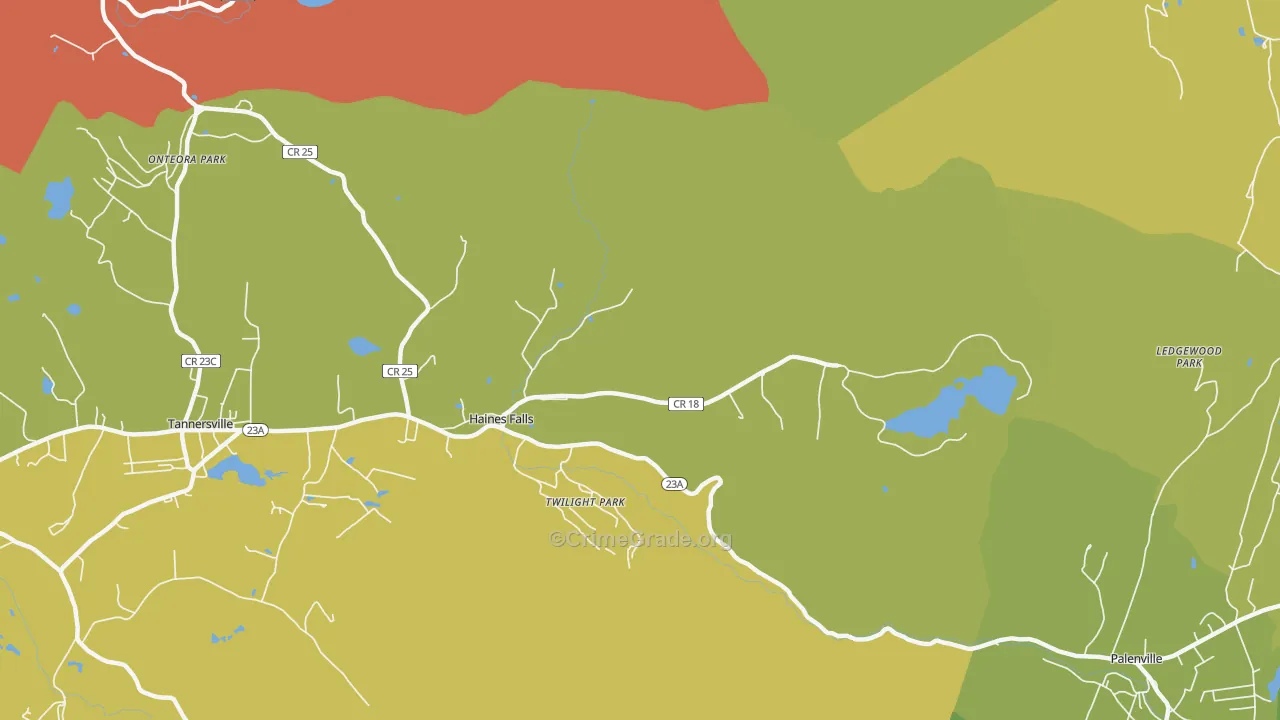 12436, NY Map of Theft Rates