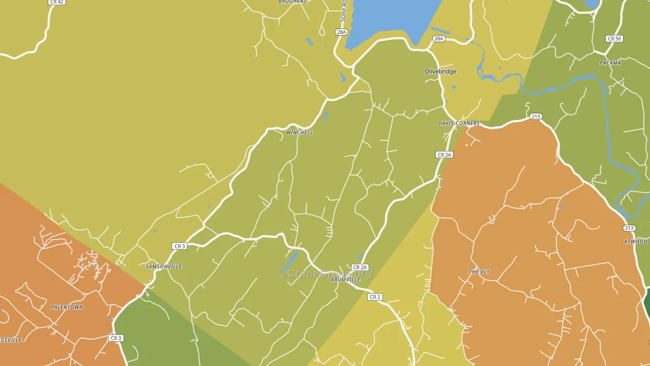 12461, NY Map of Theft Rates