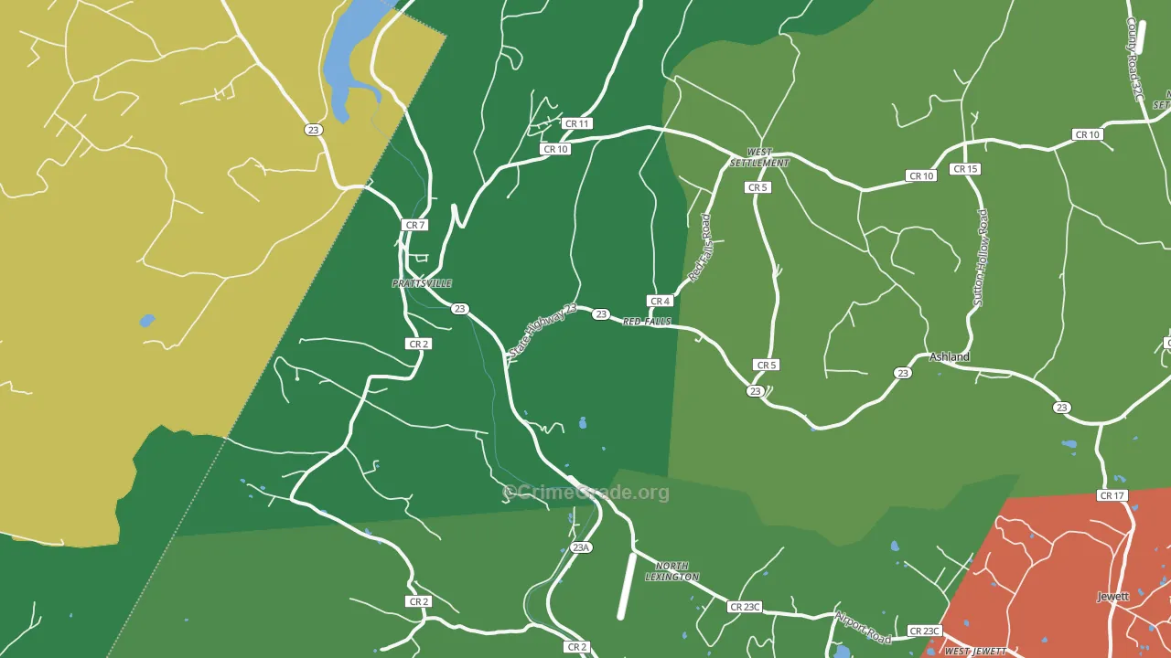 12468, NY Map of Theft Rates