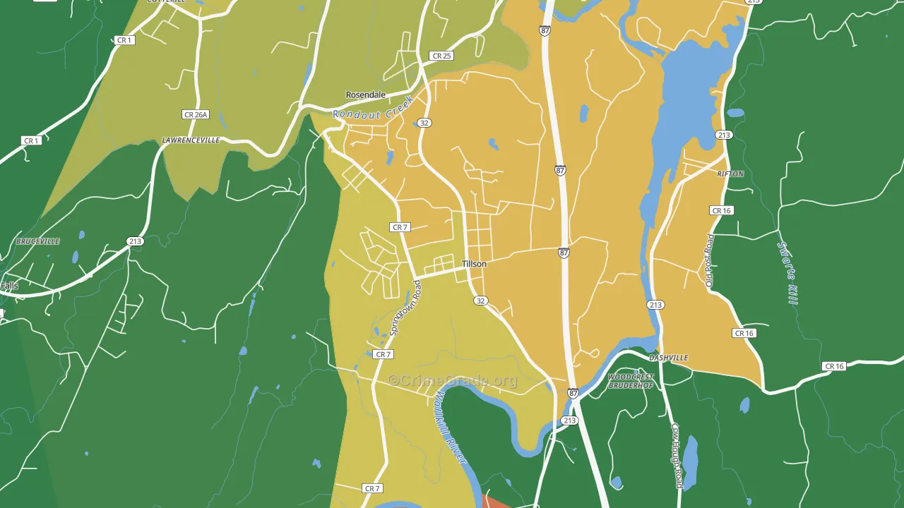 12486, NY Map of Theft Rates