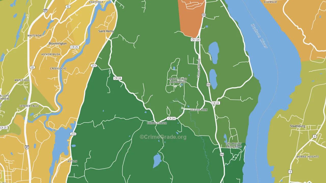 12487, NY Map of Theft Rates