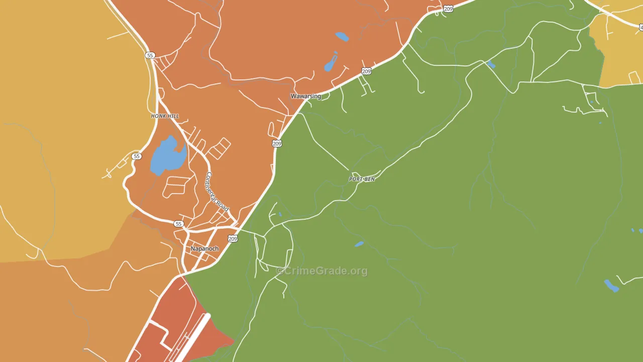 12489, NY Map of Theft Rates