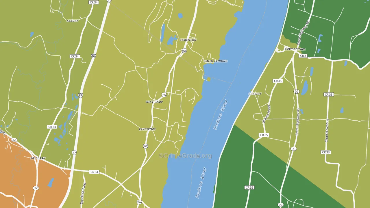 12490, NY Map of Theft Rates