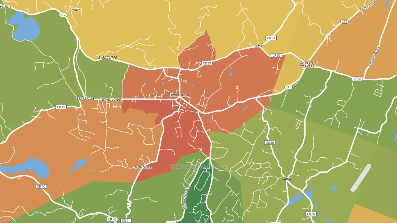 12498, NY Map of Theft Rates