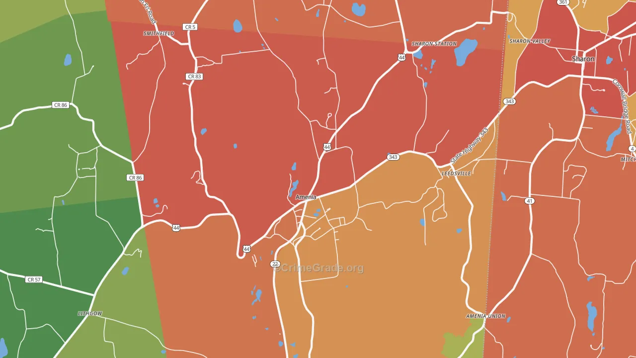 12501, NY Map of Theft Rates