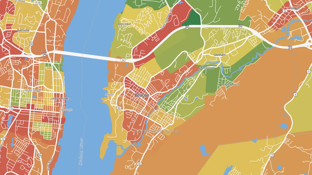 12508, NY Map of Theft Rates