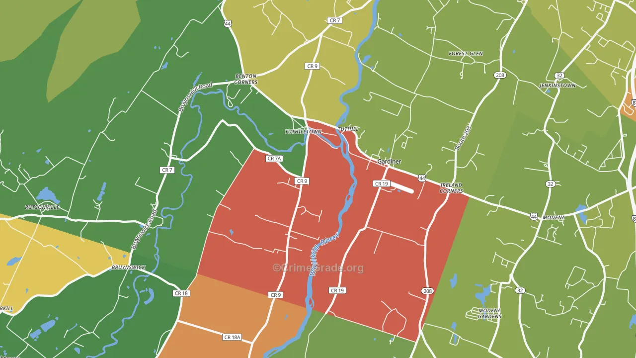 12525, NY Map of Theft Rates