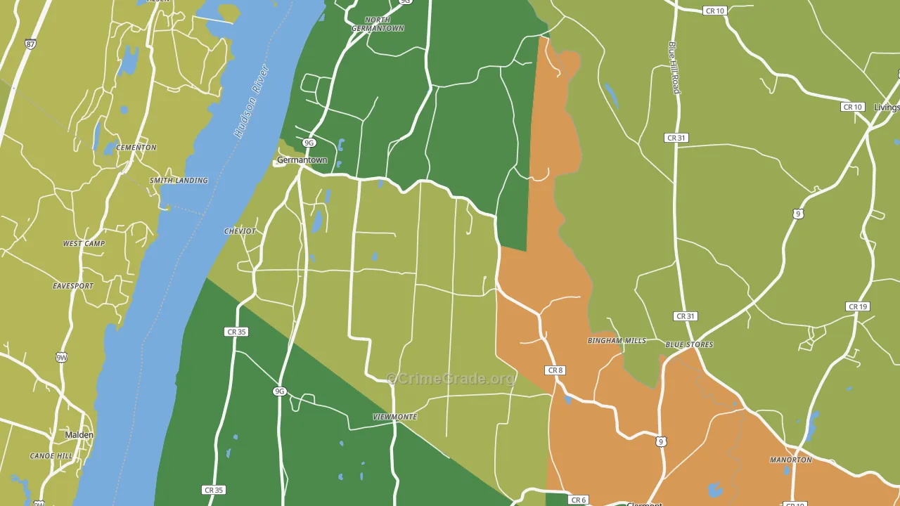 12526, NY Map of Theft Rates