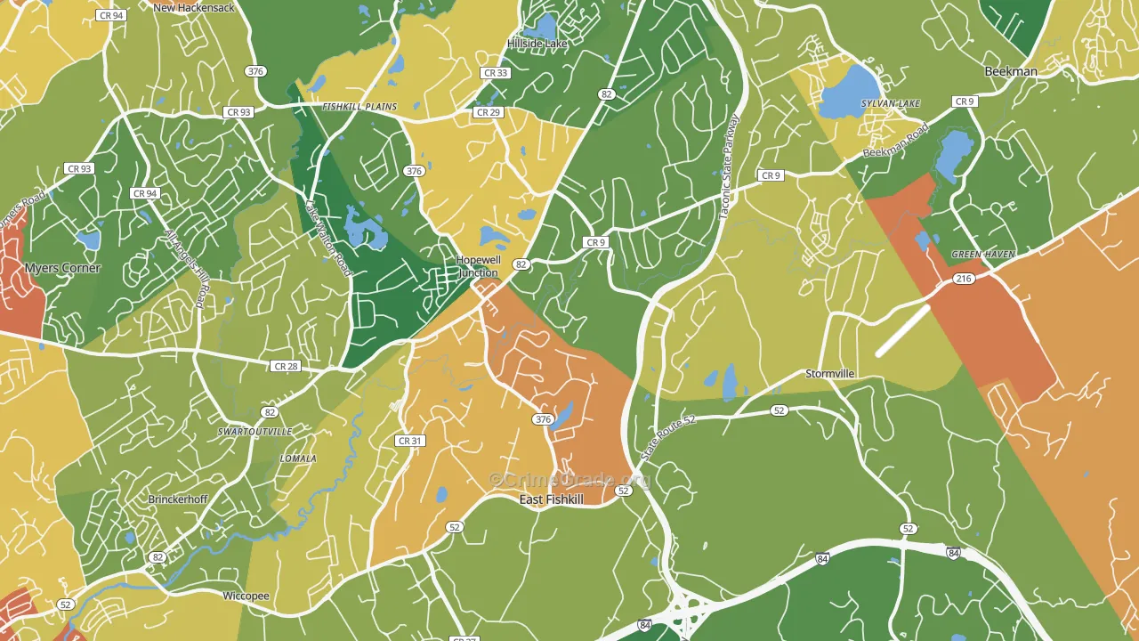 12533, NY Map of Theft Rates