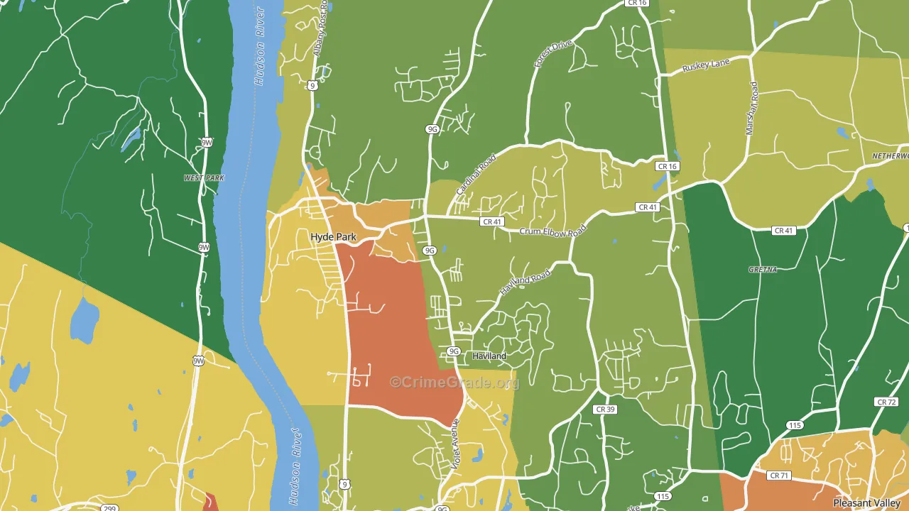 12538, NY Map of Theft Rates