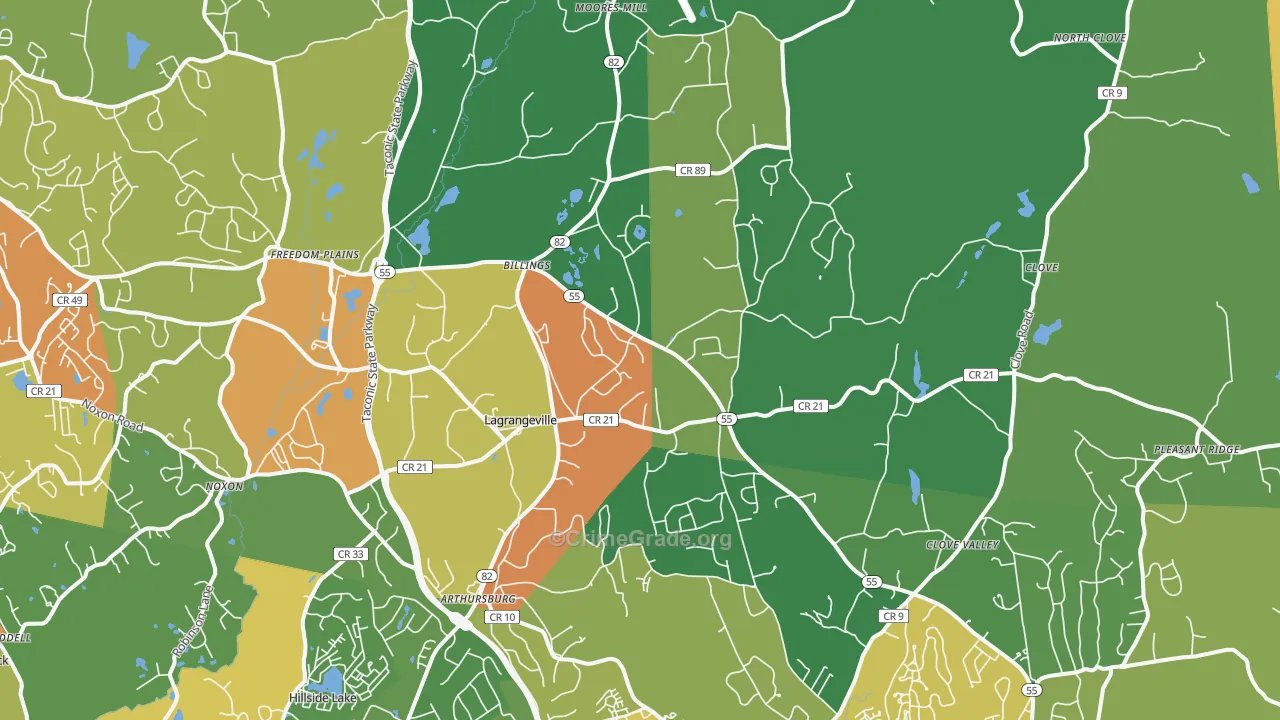 12540, NY Map of Theft Rates