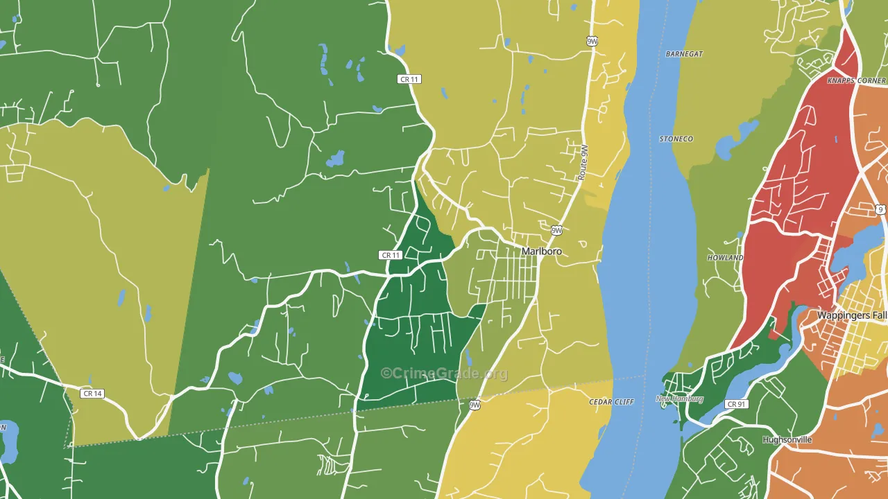 12542, NY Map of Theft Rates