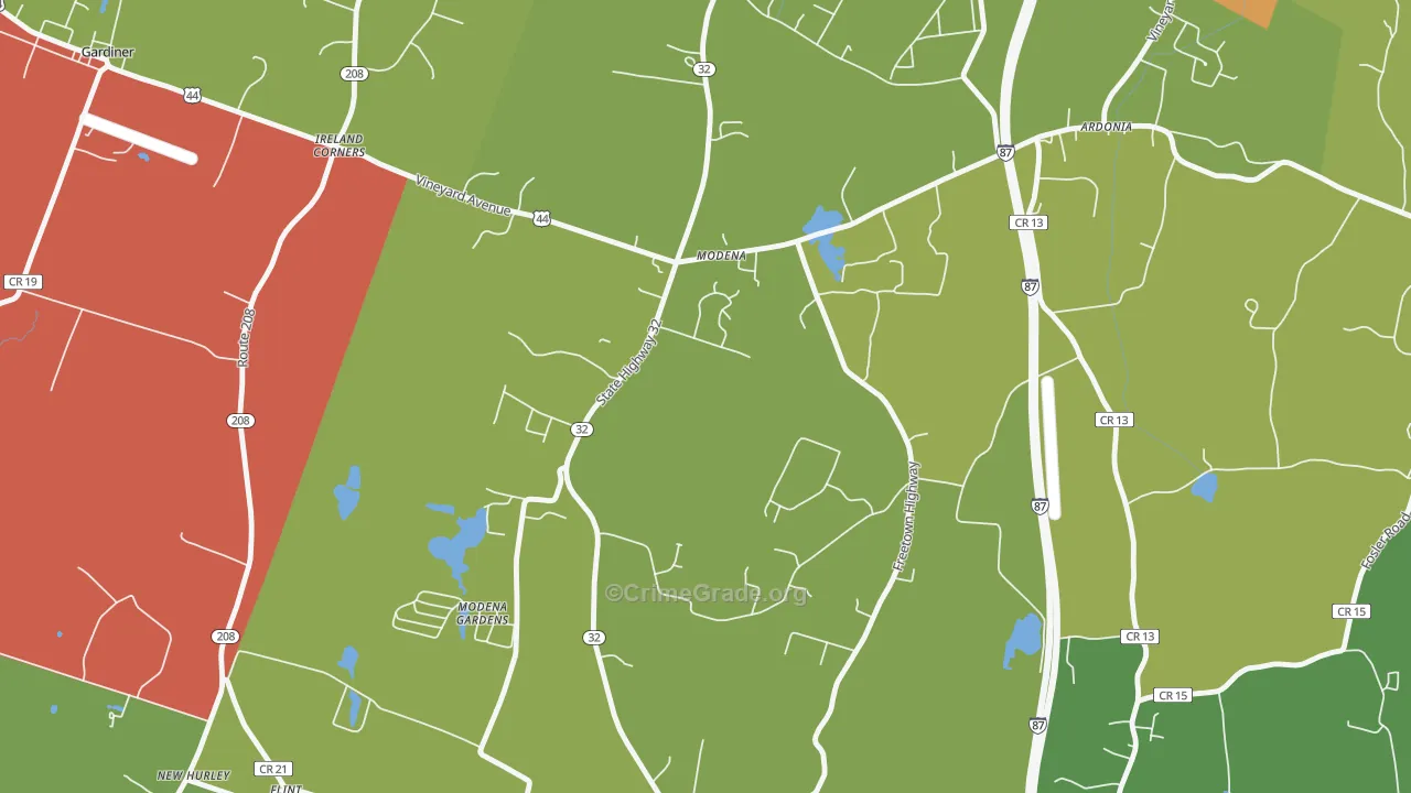12548, NY Map of Theft Rates