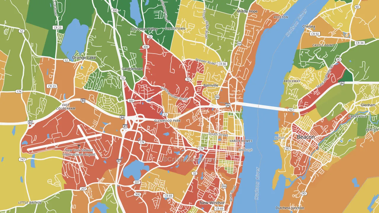 12550, NY Map of Theft Rates