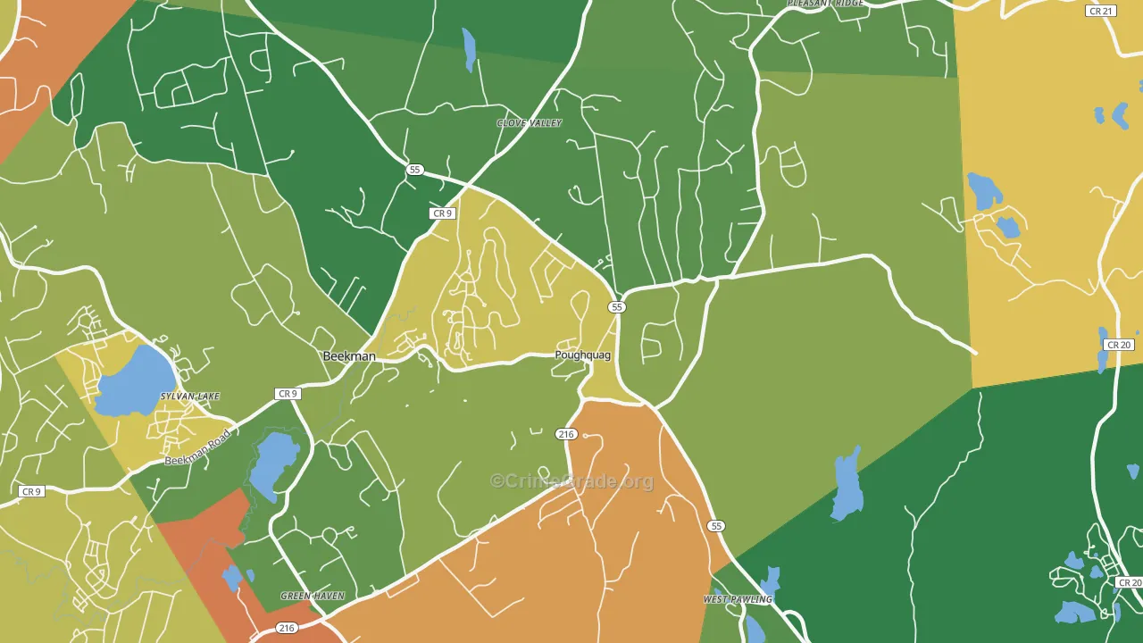 12570, NY Map of Theft Rates