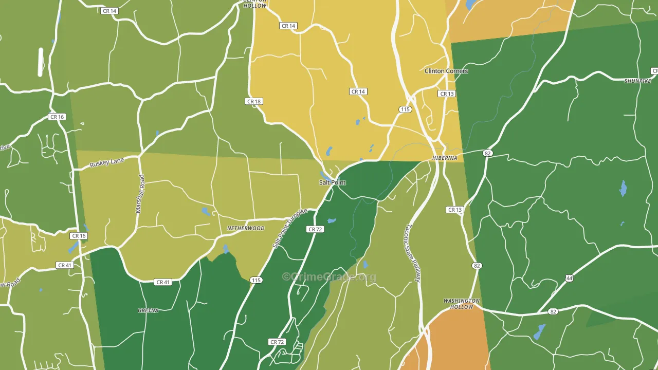 12578, NY Map of Theft Rates
