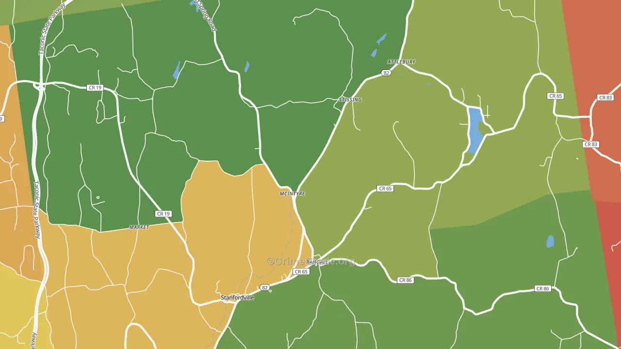12581, NY Map of Theft Rates