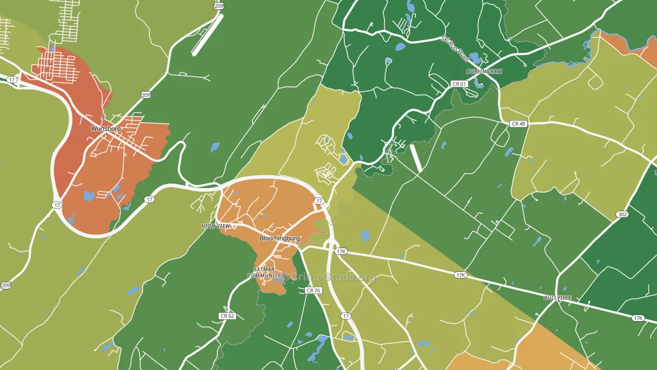 12721, NY Map of Theft Rates