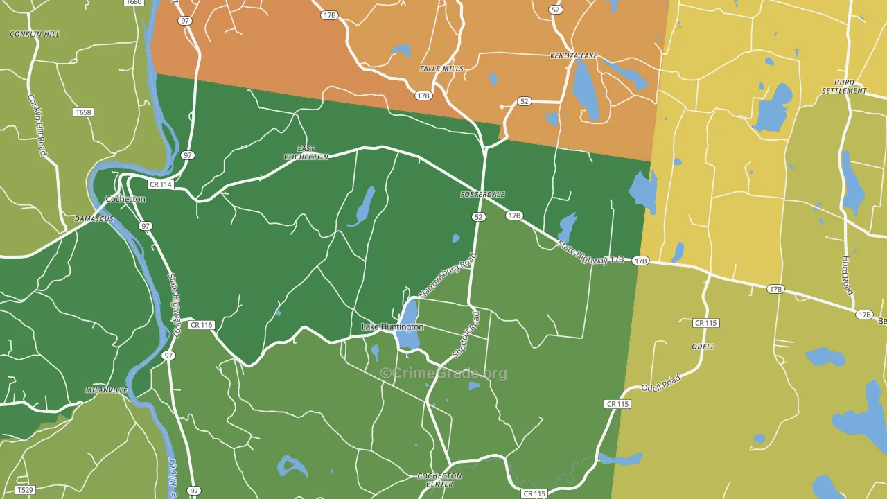 12726, NY Map of Theft Rates