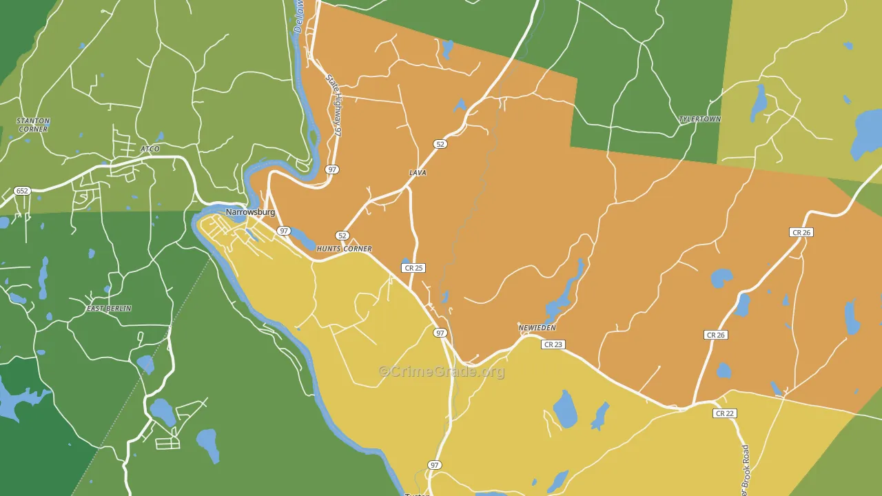 12764, NY Map of Theft Rates