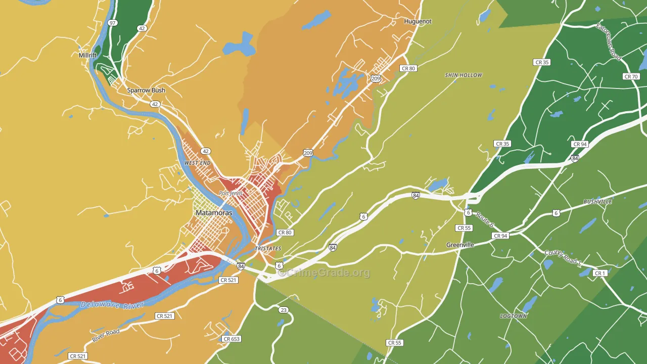 12771, NY Map of Theft Rates