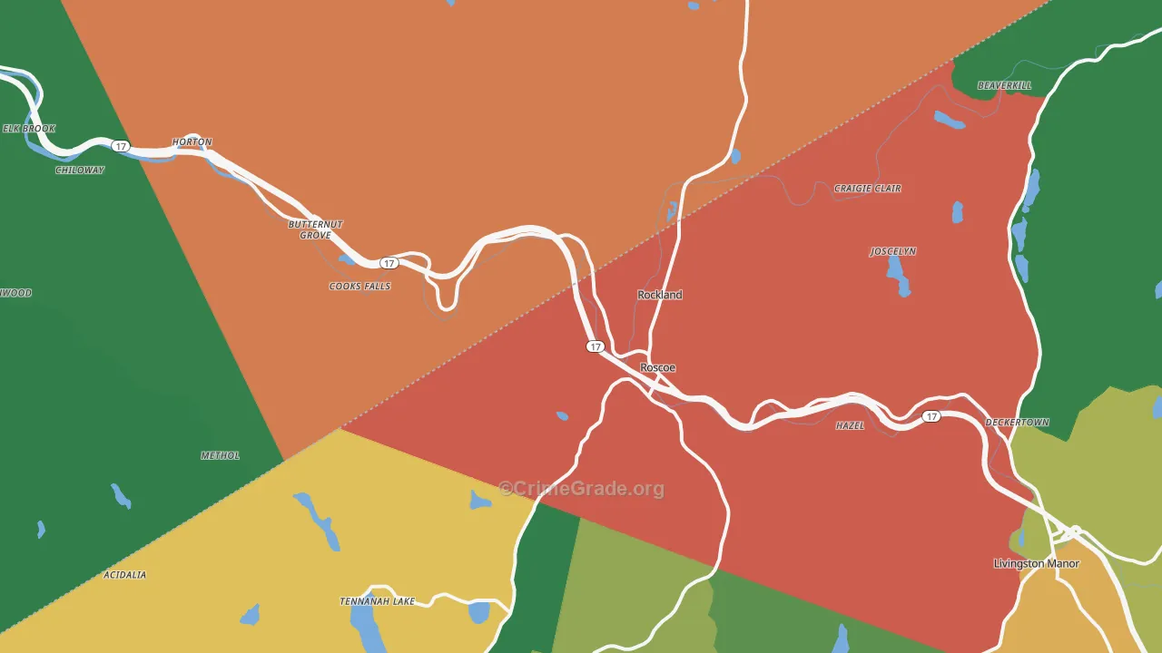 12776, NY Map of Theft Rates