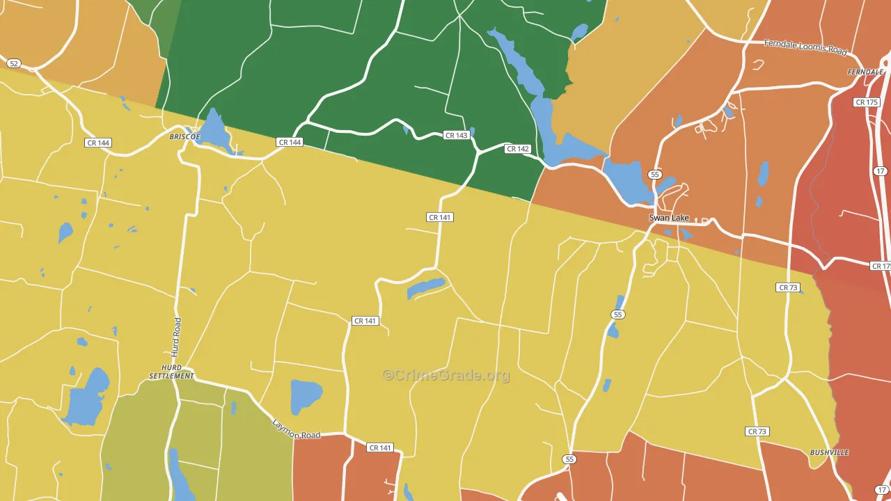 12783, NY Map of Theft Rates