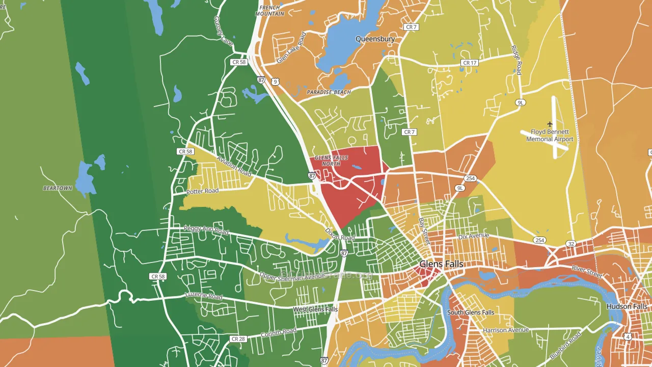 12804, NY Map of Theft Rates