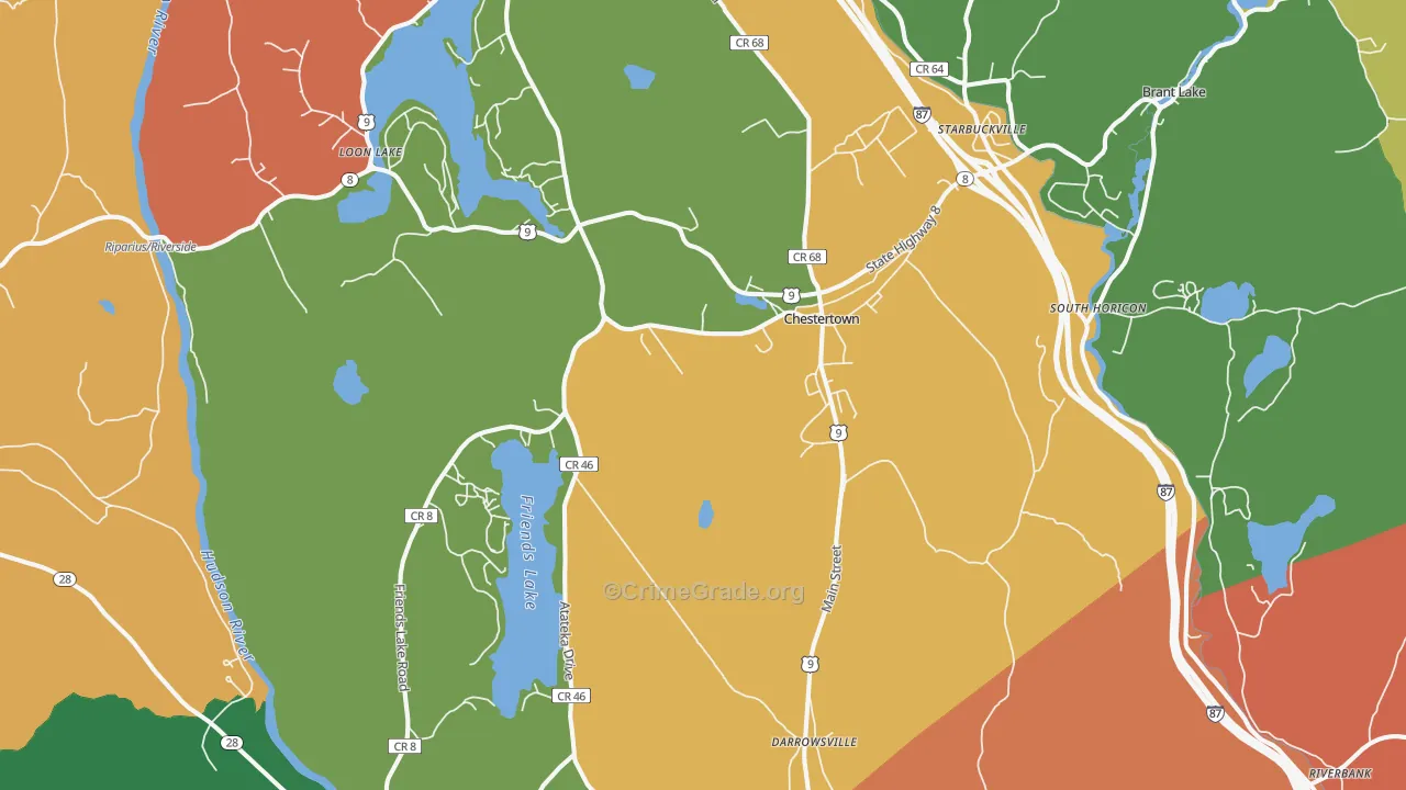 12817, NY Map of Theft Rates