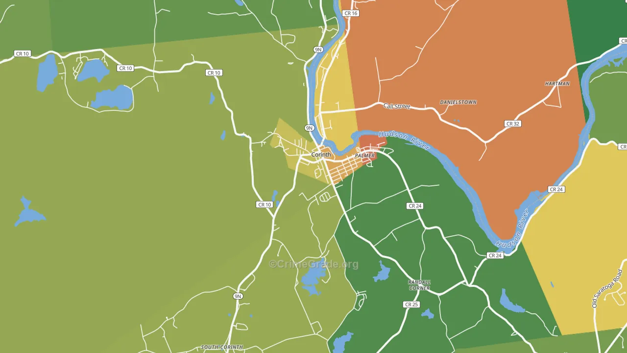 12822, NY Map of Theft Rates