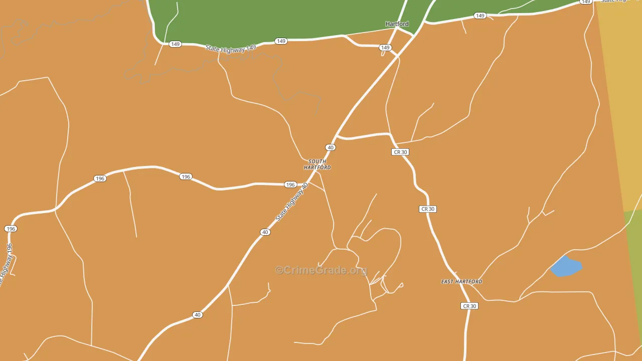 12838, NY Map of Theft Rates