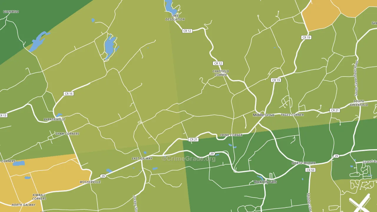 12850, NY Map of Theft Rates