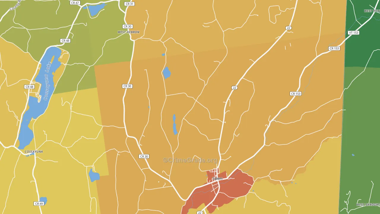 12865, NY Map of Theft Rates
