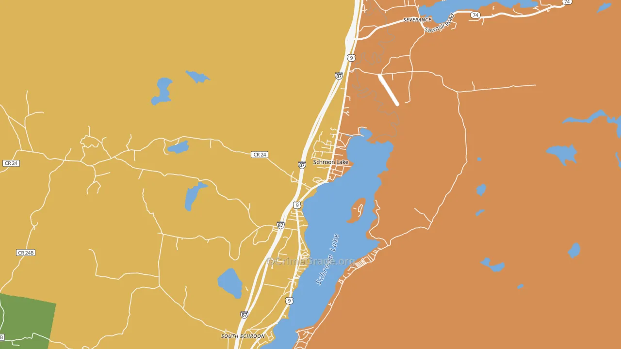 12870, NY Map of Theft Rates