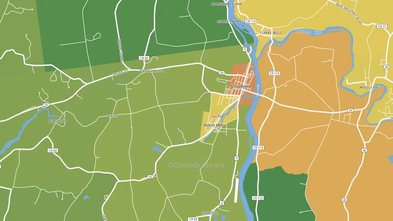 12871, NY Map of Theft Rates