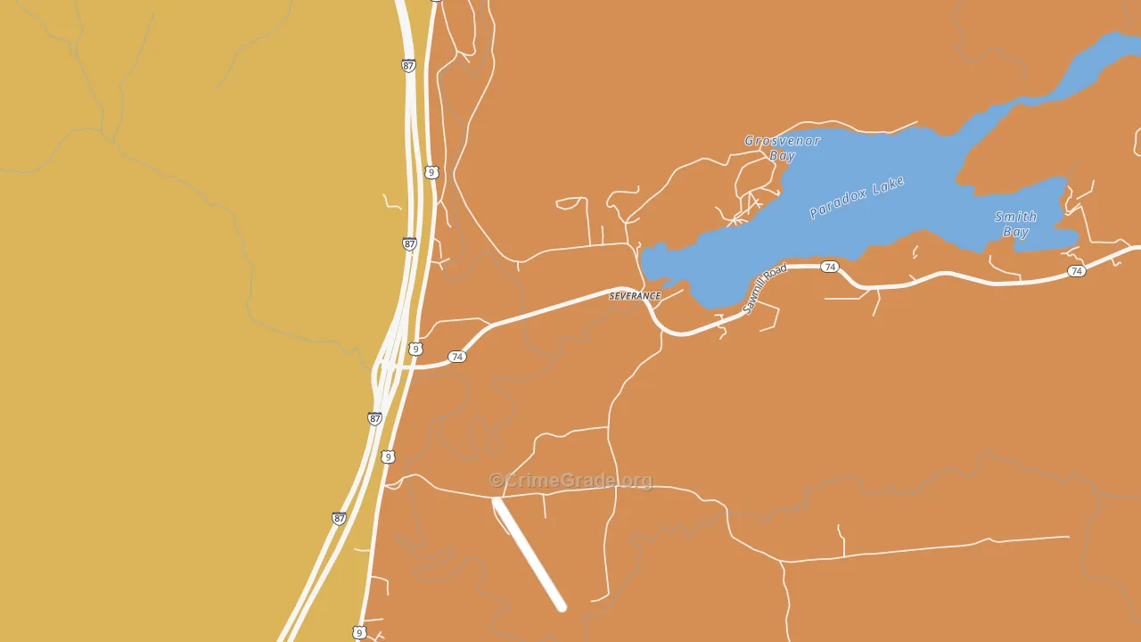 12872, NY Map of Theft Rates