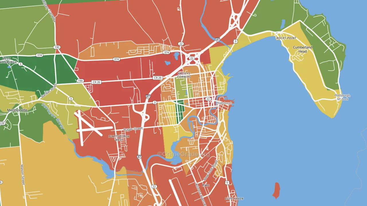 12901, NY Map of Theft Rates