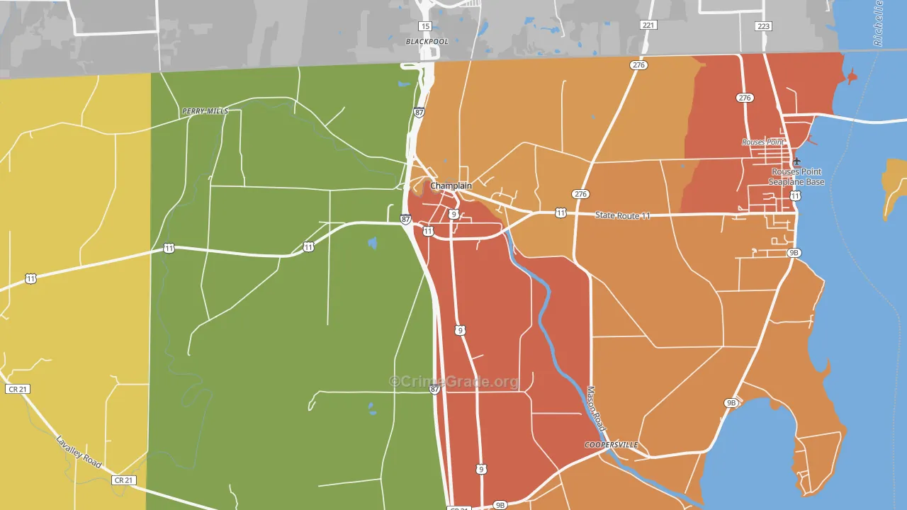 12919, NY Map of Theft Rates