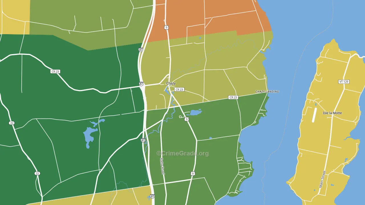 12921, NY Map of Theft Rates