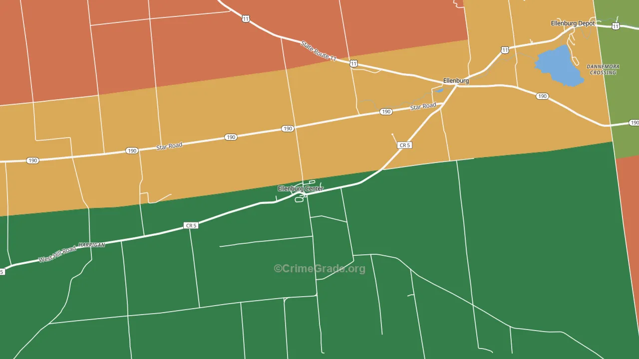 12934, NY Map of Theft Rates
