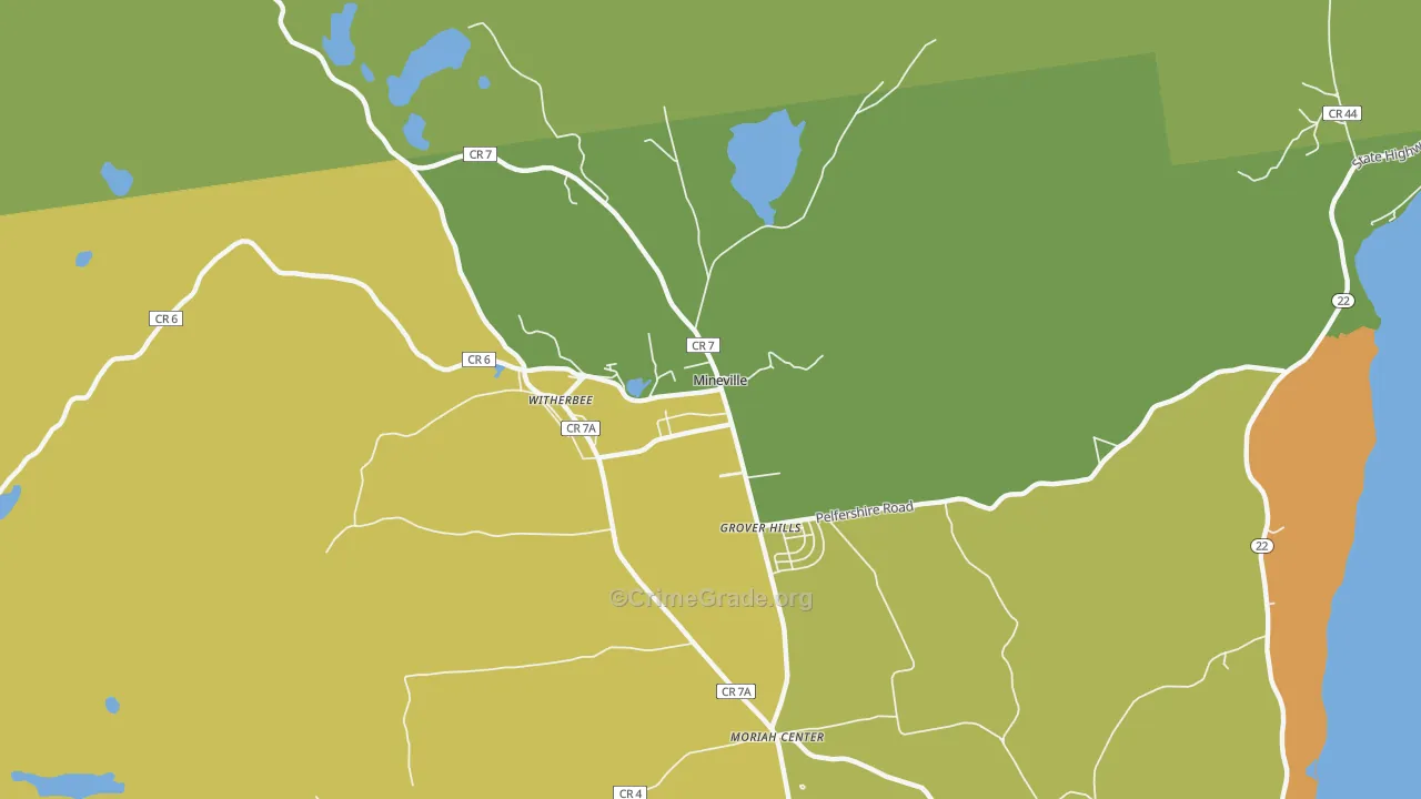 12956, NY Map of Theft Rates