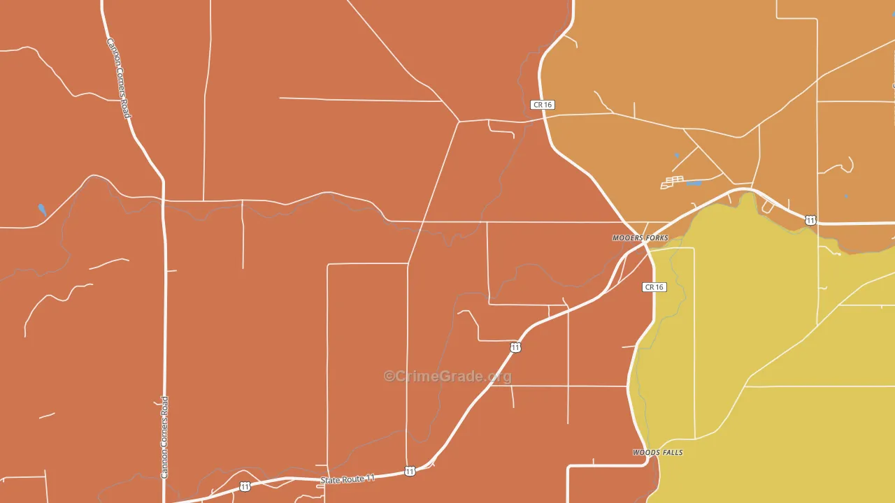 12959, NY Map of Theft Rates